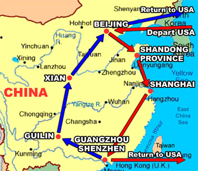 Tour Map